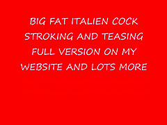 Big Fat Italien Cock – Tube Gay
