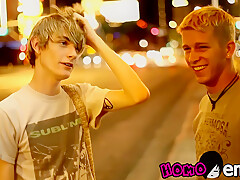Lolli Pop – Hot Twink Sucks A While Fucking His Tight Bf – Tube Gay