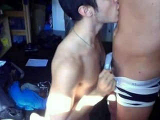 College Twinks&rsquo; Amateur 69 Sex on Webcam