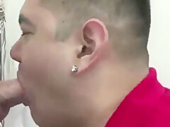 Cute Cut Latino Gets Drained At The Gloryhole