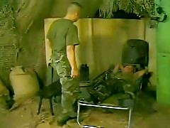Latino Soldiers Fuck In Their Barracks
