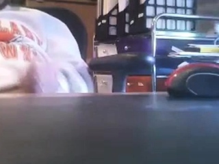 old bearded grandpa shooting his load